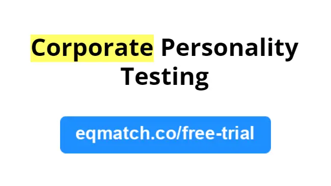 corporate personality testing eqmatch